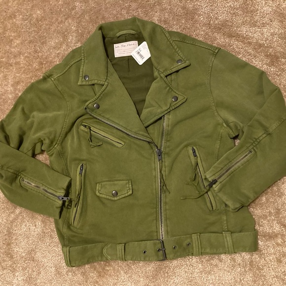 NWT We The Free Rebel Rebel Moto Jacket - Picture 3 of 6